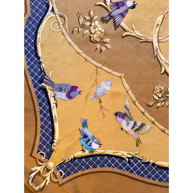 Hermès La Clé Des Champs 1965 Silk Scarf Designed by Françoise Faconnet For Sale - Image 9 of 11