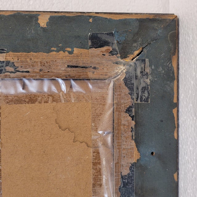 Landscape with Peasant, Late 19th Century, Oil on Cardboard, Framed For Sale - Image 16 of 18