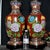 Mid 20th Century Pair of Monumental Chinese Cloisonné Vases | Gilt Floral & Bird Motif With Stands For Sale - Image 5 of 9