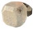 Mid-Century Modern Brutalist Seeded Glass Flush Mount from Cosack Leuchten For Sale