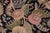 Shabby Chic Art Nouveau 1990's Pak-Persian Black/Black Wool Rug - 9'1'' X 12'2'' For Sale - Image 3 of 9