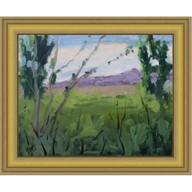 Contemporary Impressionist Style Plein Air Oil Painting For Sale - Image 9 of 9