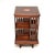 An outstanding antique Edwardian inlaid revolving bookcase. This was made in England, it dates from around the 1890-1910...