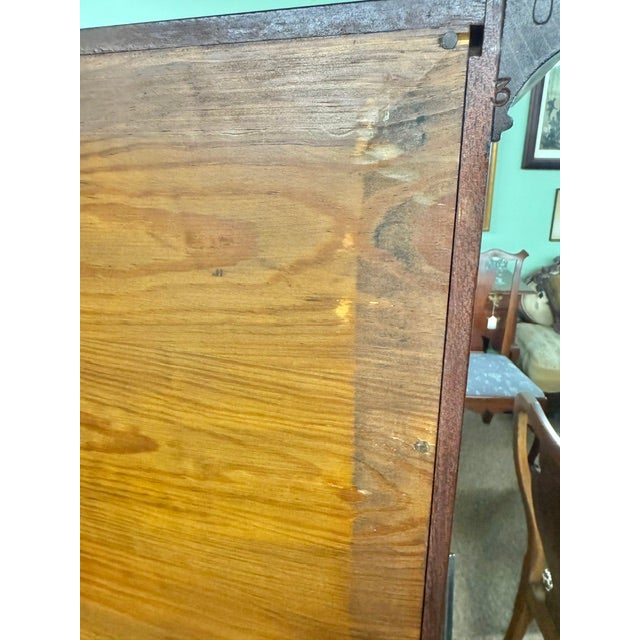 Mid 20th Century Kittinger Cw 1 Mahogany Slant Front Chippendale Style Secretary. Desk For Sale - Image 13 of 15