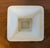 Antique 19th Century Chinese White Peking Glass Square Libation Cup For Sale - Image 4 of 12