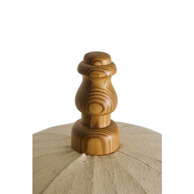 Yngve Ekström Vintage Lystella Floor Lamps in Pine by Yngve Ekström, 1970s, Set of 2 For Sale - Image 4 of 6