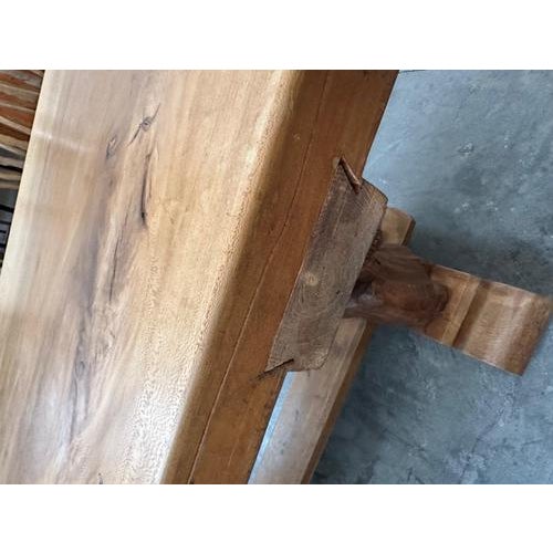Solid Elm Mountain Table, 1950s For Sale - Image 12 of 18
