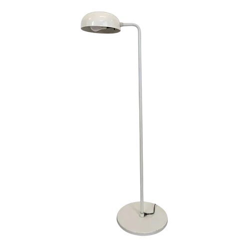 White Metal Reading Lamp from Abo Randers For Sale