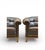 Vintage French Club Chairs, 1940s, Set of 2 For Sale - Image 3 of 7