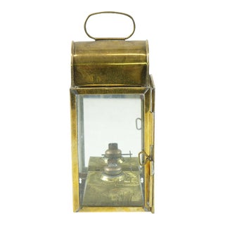 Antique Brass Lantern For Sale