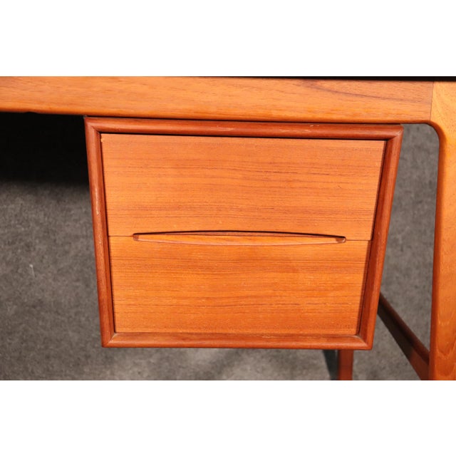 Mid 20th Century Danish Extending Desk For Sale - Image 4 of 9