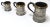 Authentic Matched Set of 3 London Pewter & Brass Imperial Measures Circa Mid 19th Century For Sale In Boston - Image 6 of 13