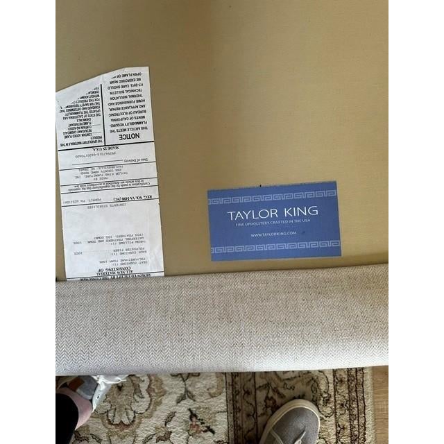Mid-Century Modern Taylor King Chair & a Half For Sale - Image 3 of 3