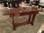 1950s 1950s Art Deco Style Mahogany Wood Dining Table / Console For Sale - Image 5 of 12