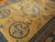 Textile Stunning Gold Background Color With Cute Details of Chinese Culture Antique Rug For Sale - Image 7 of 9