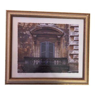 Ruth Burke Signed “Brown Window—Rome, Italy” Architectural Photograph, 2005 For Sale
