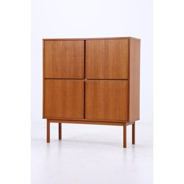 Mid-Century Wooden Highboard, 1960s For Sale - Image 5 of 15