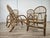 Mid-Century Modern Vintage Wicker Armchairs, 1970, Set of 4 For Sale - Image 3 of 16