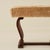 1940s Italian Art Deco Stools With Wavy Dark Wood Legs, a Pair, 1940's For Sale - Image 5 of 9