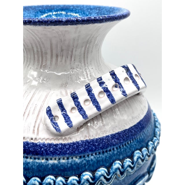 Ceramic Vintage Amphoren Vase from Bitossi, 1960s For Sale - Image 7 of 14