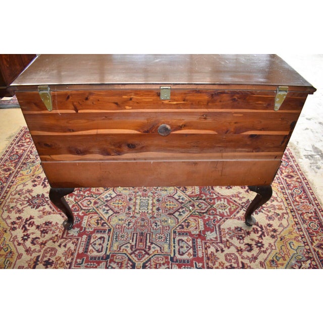 Vintage Mahogany Tall Lane Cedar Blanket Chest Chairish