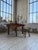 Constructivist Round Pine Table, 1950s For Sale - Image 3 of 18