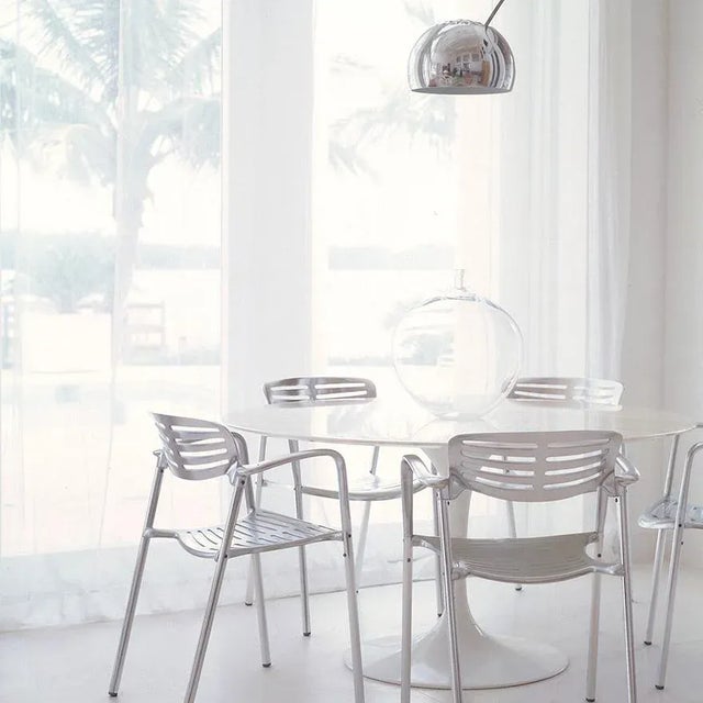 Vintage Spanish Metal Chair by Jorge Pensi for Amat 3, 1980s For Sale - Image 12 of 13