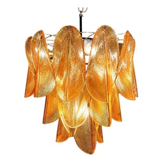 Italian Murano Glass Chandelier, 1990s For Sale