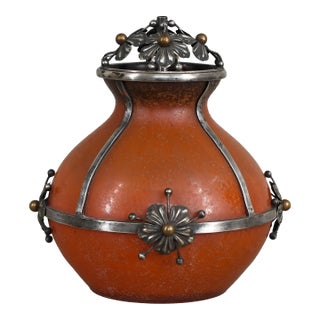 1920s French Art Deco Night Lamp by E. Val Et Cie. - France For Sale