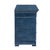 True Blue Burl 3 Drawer Chest - For Sale In Sacramento - Image 6 of 8