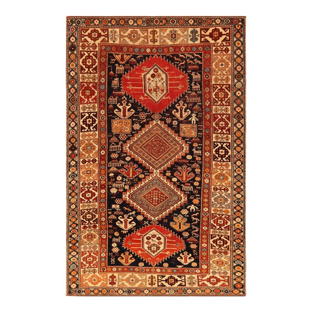 Nazmiyal Collection Antique Shirvan Rug For Sale