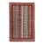 2'11" X 4'10" Small Hand Knotted Geometric Persian Afshari Design Rug (3' X 5') For Sale