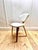 2020s Nuevo Satine Dining Chairs With White Leather Seats - Set of 4 For Sale - Image 5 of 6