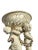 Ceramic 19th Century French Tin Glazed Creamware Centerpiece Adorned With Putti Supports For Sale - Image 7 of 12