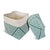 Handmade in Indonesia, this beautifully crafted bamboo and bead box blends artisanal texture with bold geometric...
