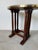 1980s Vintage Hekman Chippendale Style Mahogany Matched-Grain Oval Side Table With Brass Gallery For Sale - Image 5 of 12