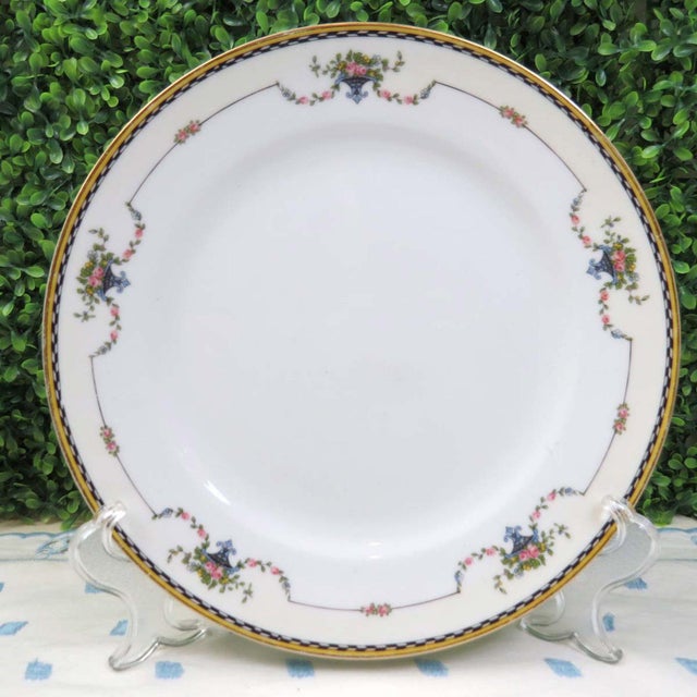 Vintage Mismatched China Dinner Plates, Set of 4 Chairish