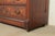Herter Brothers Style Antique Eastlake Victorian Carved Burled Walnut Marble Top Dresser With Mirror, Circa 1880s For Sale - Image 13 of 17