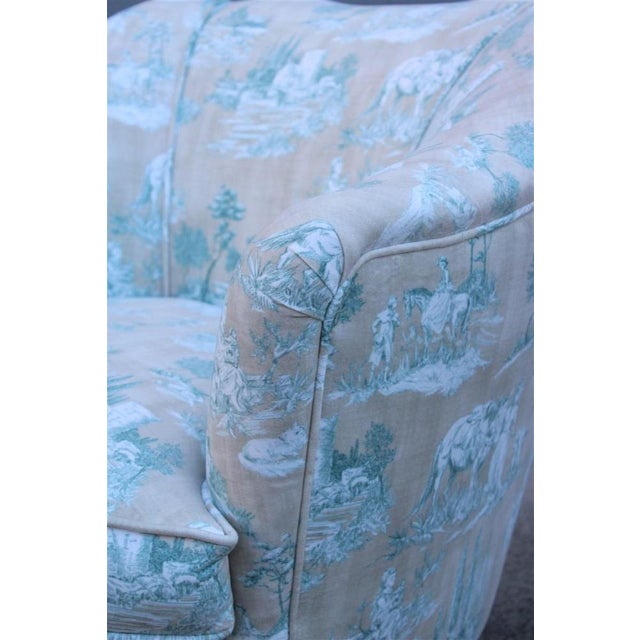 Set of Mid-Century Armchairs in the style of Gio Ponti, Italy, 1950s For Sale - Image 14 of 18