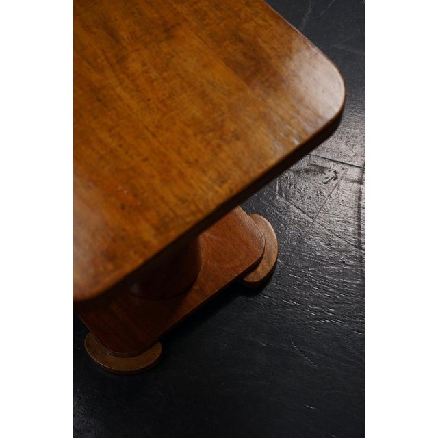 Wood Art Deco Side Table, 1930s For Sale - Image 7 of 12