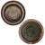 Ceramic 1970's Salt Glaze Stoneware Ridged Studio Pottery Jar With Lid - Ken Edwards Montana Potter For Sale - Image 7 of 9