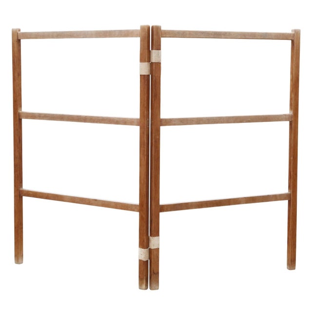 Antique Clothes Horse / Towel Rail Stand, 1920s For Sale - Image 4 of 6