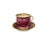Empire Style Cup and Saucer from Royal Copenhagen, Set of 2 For Sale - Image 4 of 5