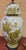 Mid Century Porcelain Asian Chinoiserie Lamp - Attributed to Marbro Lamp Company, Yellow Imari Pattern For Sale In New York - Image 6 of 8