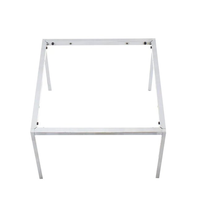 Chrome Solid Chrome Knoll Coffee Table Base For Sale - Image 8 of 8