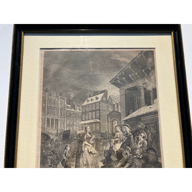 William Hogarth Antique Hogarth Engraving Dated 1739 For Sale - Image 4 of 8