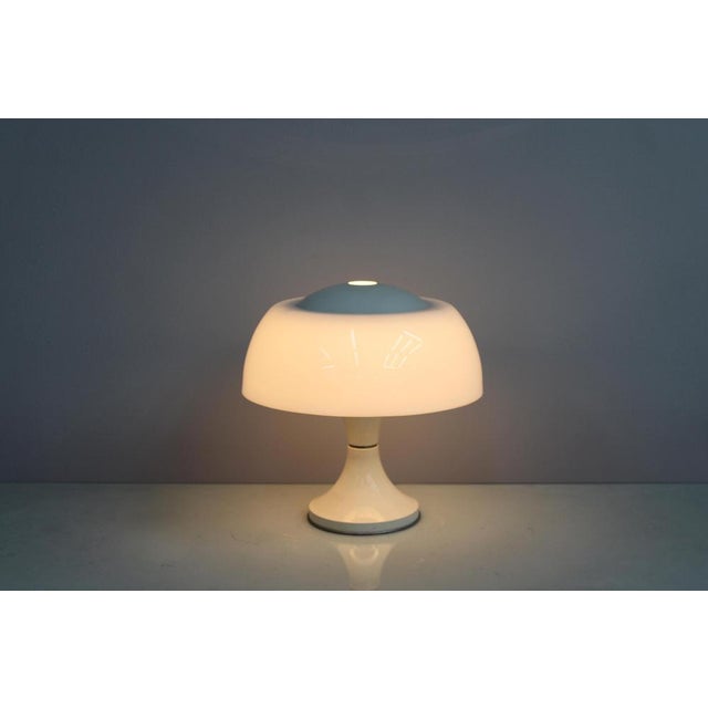 Home Table Lamp in Glass, Metal and Acrylic Glass attributed to Gaetano Sciolari for Valenti Luce, 1968 For Sale - Image 10 of 18