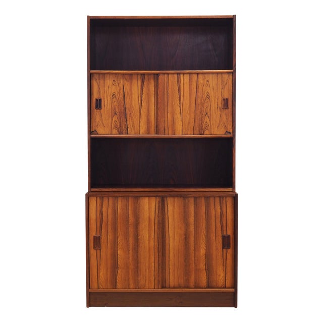 Danish Rosewood Bookcase, 1960s For Sale