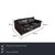 with this Ewald Schillig three-seater sofa, you're getting a sofa whose wide, slightly angled armrest cushions give it an...