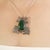 Art Nouveau Vintage Style Hollywood Regency 13 Carat Emerald Ruby & Diamond Frog Brooch Pendant For Sale - Image 3 of 14